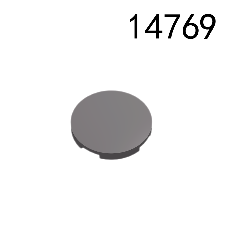 Item No: 14769  Tile, Round 2 x 2 with Bottom Stud Holder Alternate Item No: 83056 Chinese Compatible with LEGO
