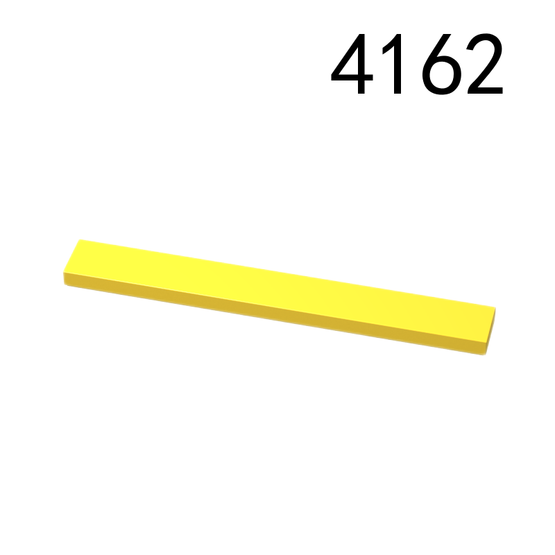 Item No: 4162  Tile 1 x 8  Alternate Item No: 40929 Chinese Compatible with LEGO
