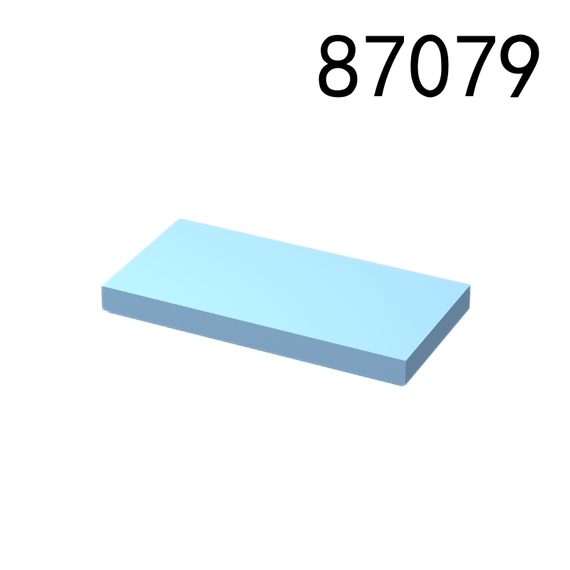 Item No: 87079 Tile 2 x 4   Alternate Item No: 38879, 71150 Chinese Compatible with LEGO