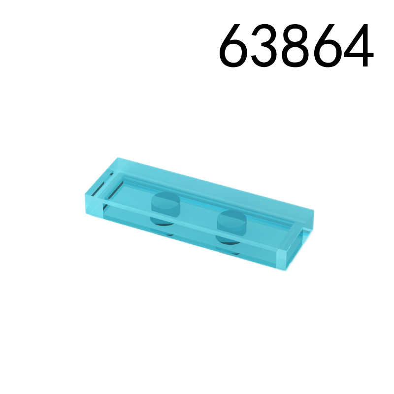 Item No: 63864  Tile 1 x 3  Alternate Item No: 37294 Chinese Compatible with LEGO