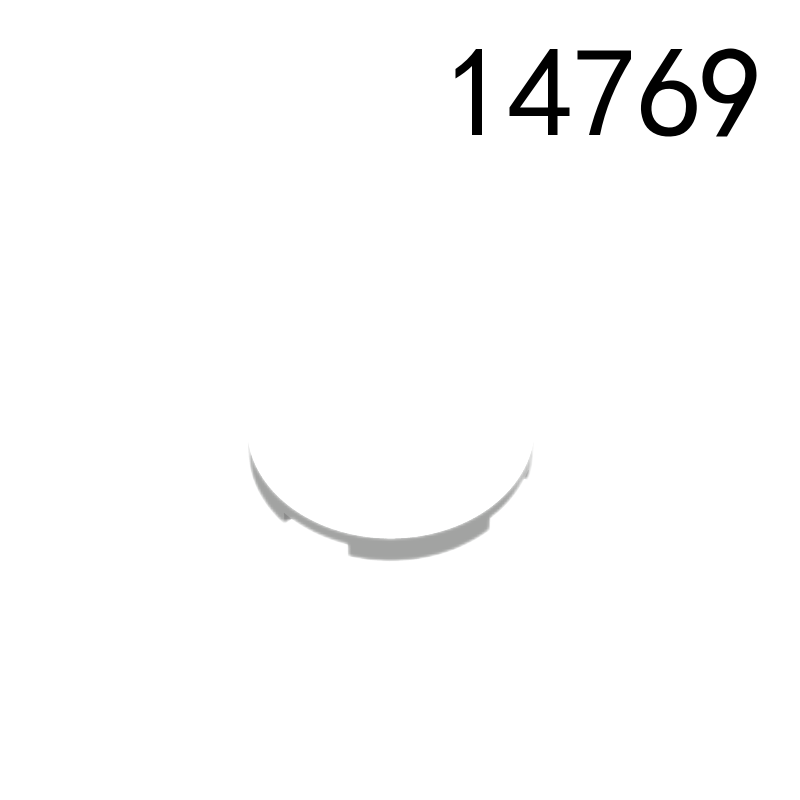 Item No: 14769  Tile, Round 2 x 2 with Bottom Stud Holder Alternate Item No: 83056 Chinese Compatible with LEGO