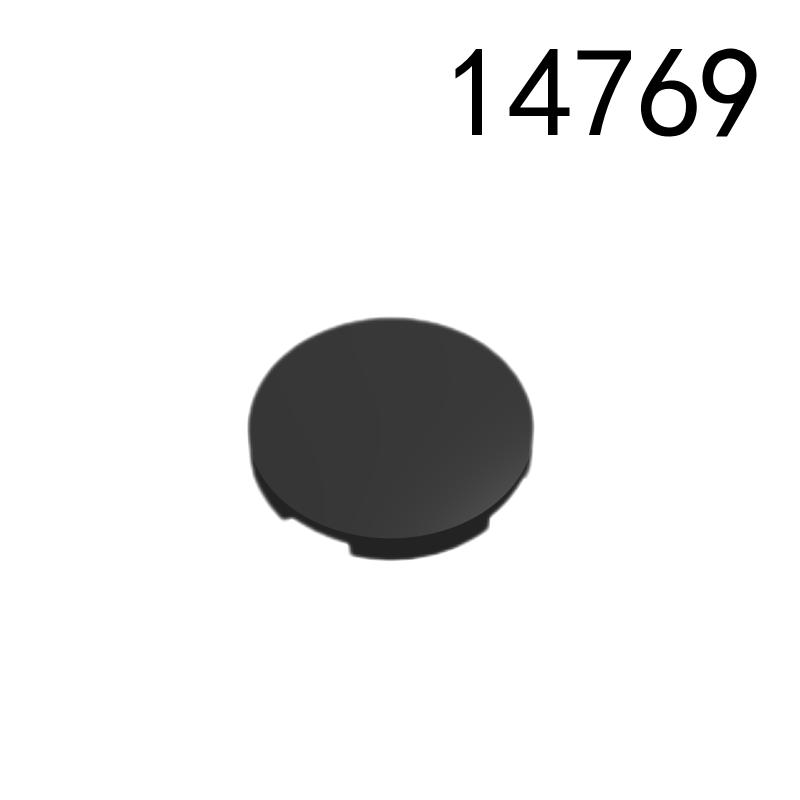 Item No: 14769  Tile, Round 2 x 2 with Bottom Stud Holder Alternate Item No: 83056 Chinese Compatible with LEGO