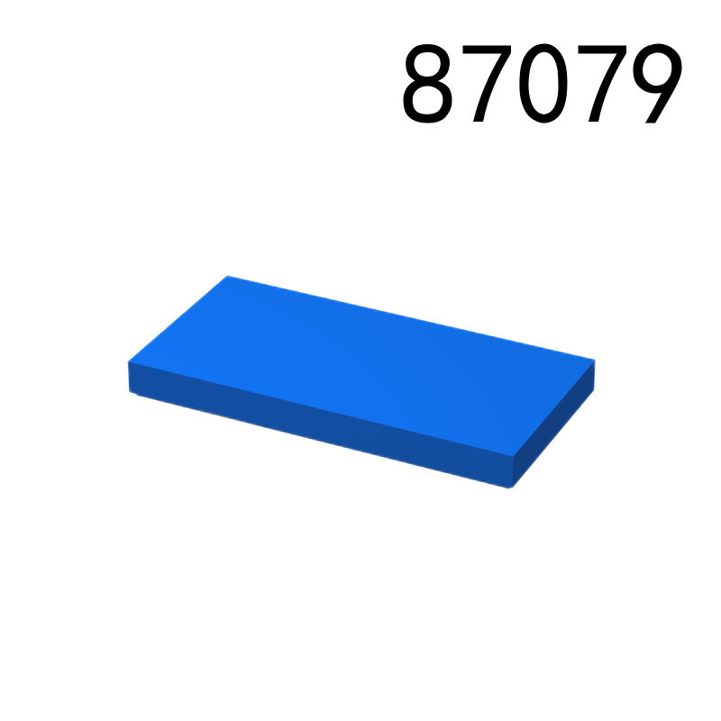 Item No: 87079 Tile 2 x 4   Alternate Item No: 38879, 71150 Chinese Compatible with LEGO