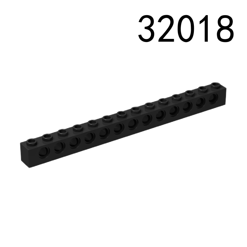 Item No: 32018 Technic, Brick 1 x 14 with Holes Chinese Compatible with LEGO