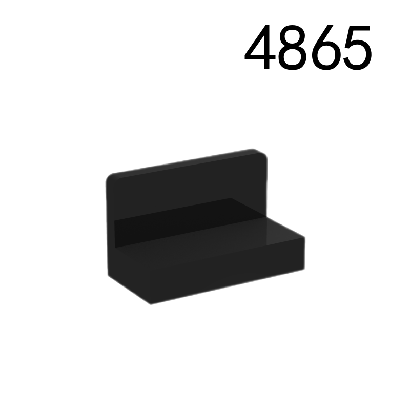 Item No: 4865 Panel 1 x 2 x 1  Alternate Item No: 30010 Chinese Compatible with LEGO