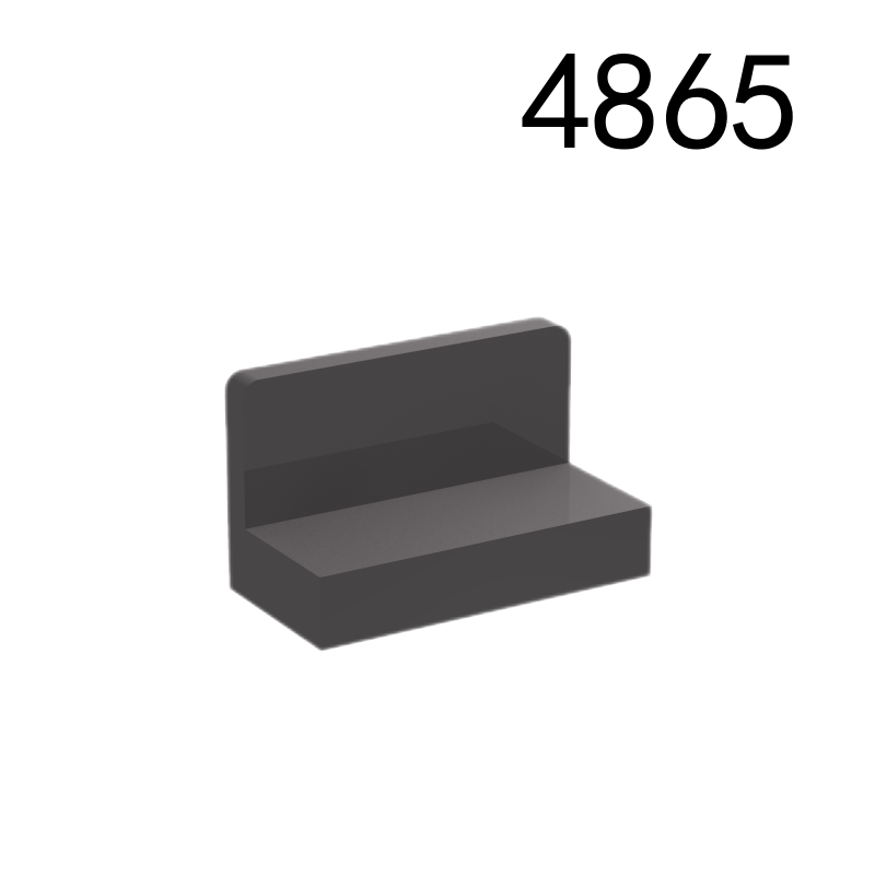 Item No: 4865 Panel 1 x 2 x 1  Alternate Item No: 30010 Chinese Compatible with LEGO