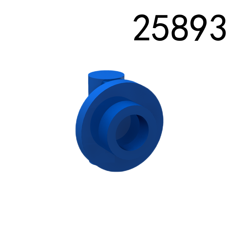 Item No: 25893 Plate, Round 1 x 1 with Bar Handle on Short Stem Chinese Compatible with LEGO