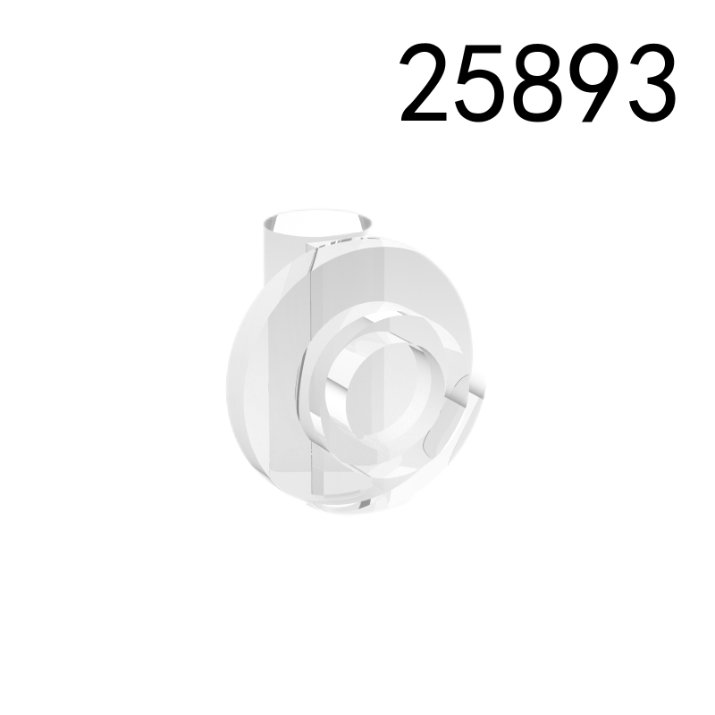 Item No: 25893 Plate, Round 1 x 1 with Bar Handle on Short Stem Chinese Compatible with LEGO