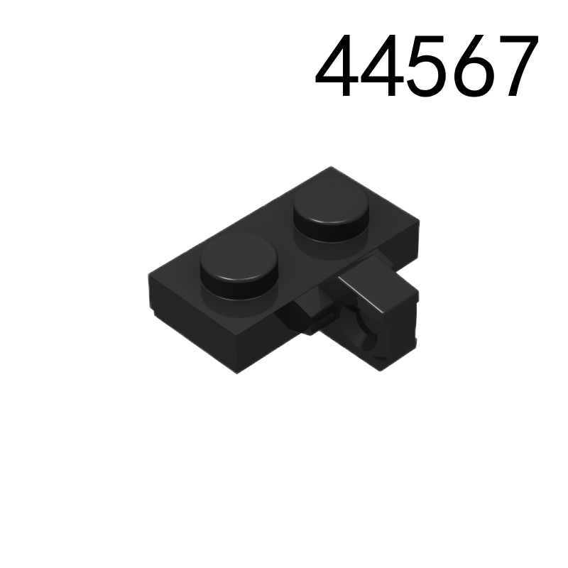 Item No: 44567  Hinge Plate 1 x 2 Locking with 1 Finger on Side (Undetermined Type) Chinese Compatible with LEGO