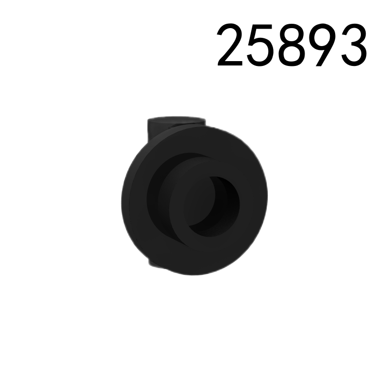 Item No: 25893 Plate, Round 1 x 1 with Bar Handle on Short Stem Chinese Compatible with LEGO