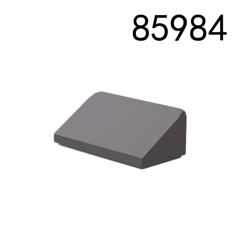 Item No: 83473 Slope 30 1 x 2 x 2/3 Item No: 85984  Alternate Chinese Compatible with LEGO