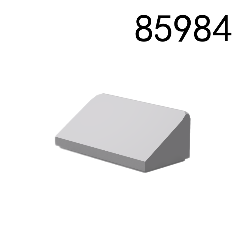 Item No: 83473 Slope 30 1 x 2 x 2/3 Item No: 85984  Alternate Chinese Compatible with LEGO
