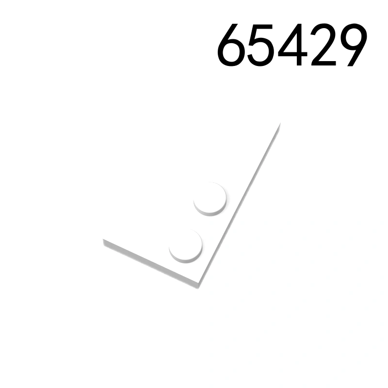 Item No: 65429 Wedge, Plate 4 x 2 Left, Pointed  Alternate Item No: 100868 Chinese Compatible with LEGO