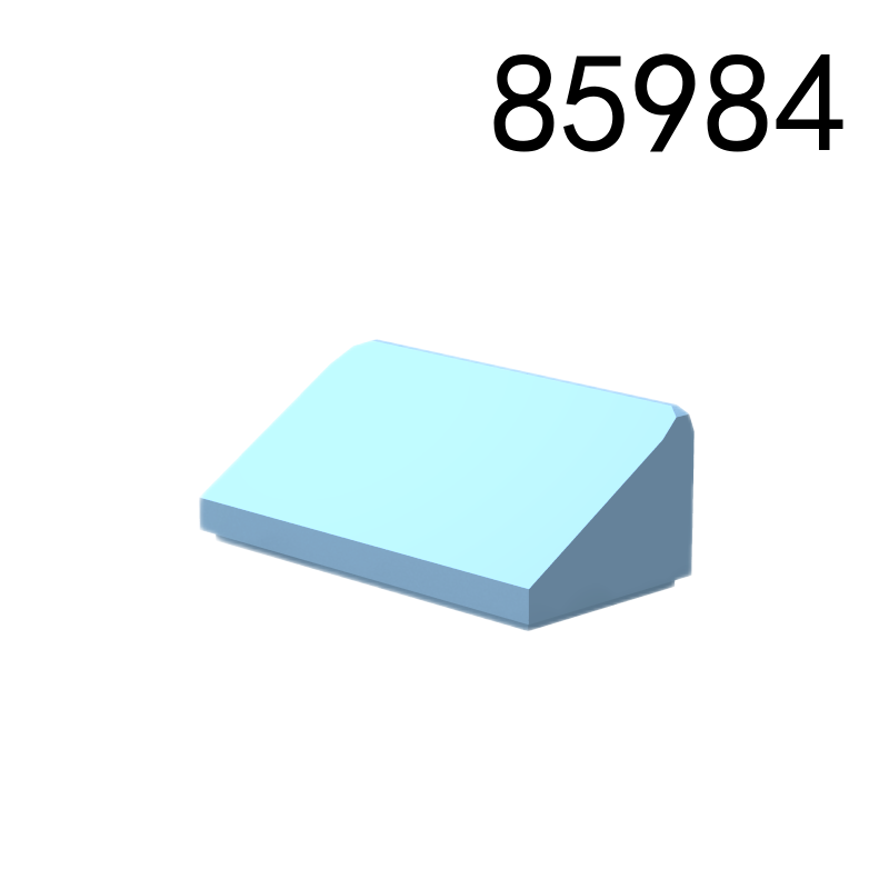 Item No: 83473 Slope 30 1 x 2 x 2/3 Item No: 85984  Alternate Chinese Compatible with LEGO