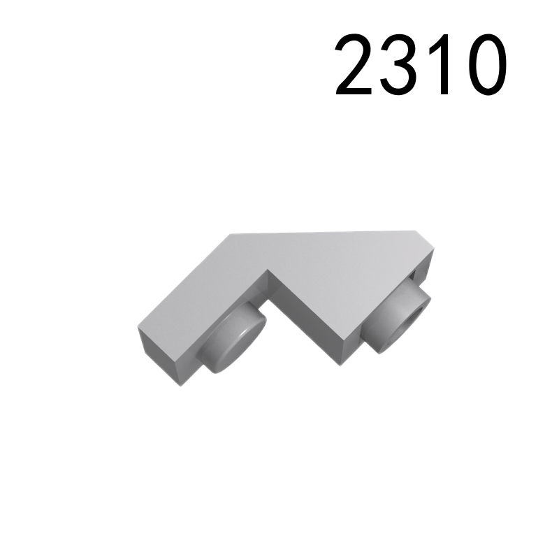 Item No: 2310 Slope, Inverted 45 2 x 1 with 2/3 Cutout Chinese Compatible with LEGO