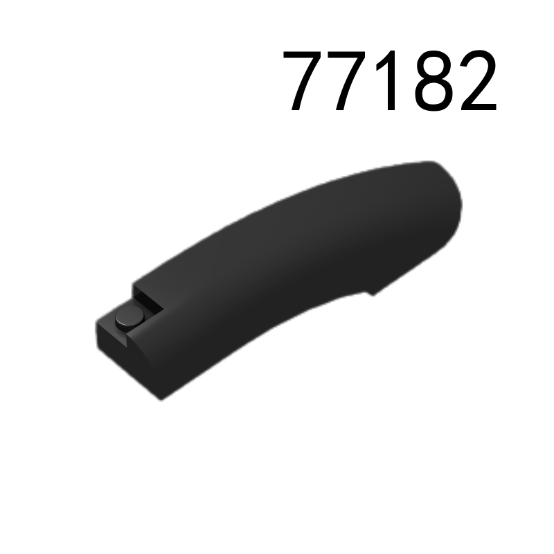Item No: 77182  Wedge 10 x 2 x 2 Right Alternate Item No: 4308 Chinese Compatible with LEGO