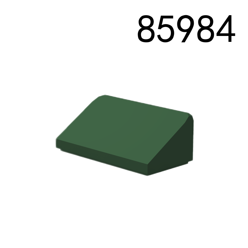 Item No: 83473 Slope 30 1 x 2 x 2/3 Item No: 85984  Alternate Chinese Compatible with LEGO