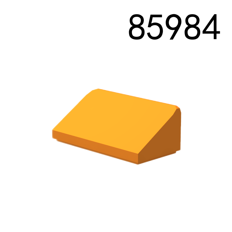Item No: 83473 Slope 30 1 x 2 x 2/3 Item No: 85984  Alternate Chinese Compatible with LEGO