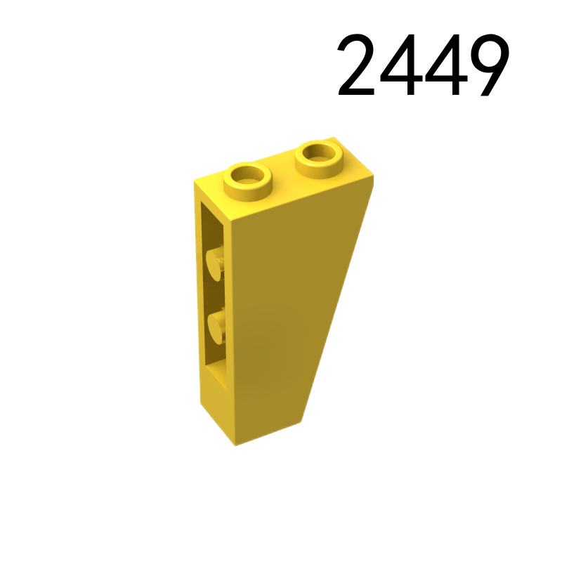Item No: 2449 Slope, Inverted 75 2 x 1 x 3 Chinese Compatible with LEGO