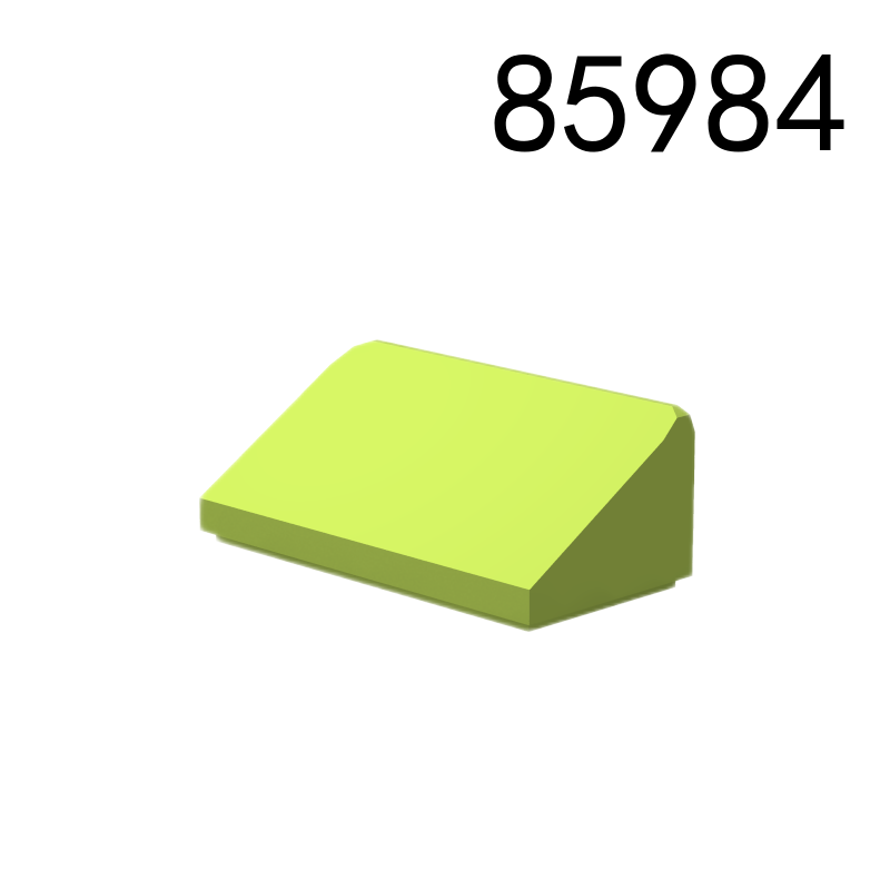 Item No: 83473 Slope 30 1 x 2 x 2/3 Item No: 85984  Alternate Chinese Compatible with LEGO