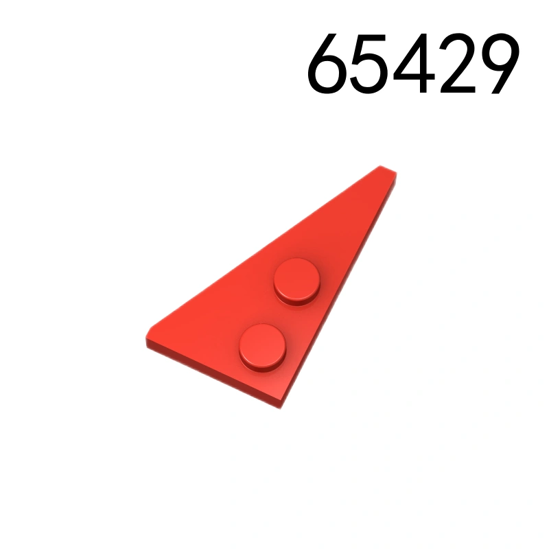 Item No: 65429 Wedge, Plate 4 x 2 Left, Pointed  Alternate Item No: 100868 Chinese Compatible with LEGO