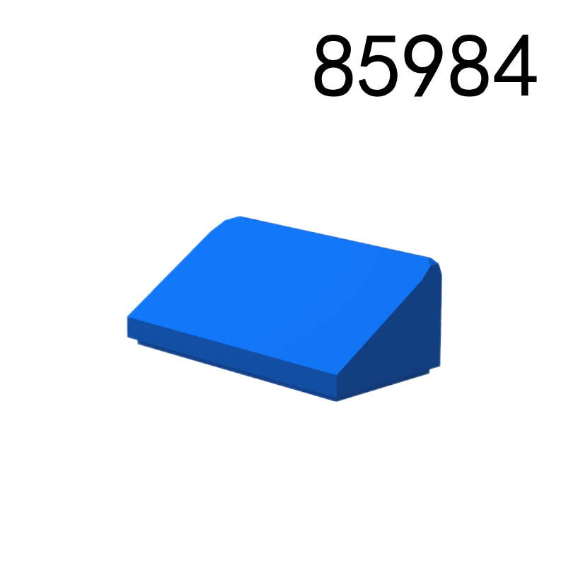 Item No: 83473 Slope 30 1 x 2 x 2/3 Item No: 85984  Alternate Chinese Compatible with LEGO