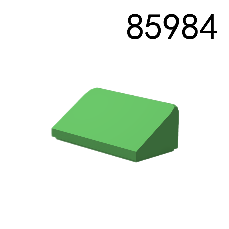 Item No: 83473 Slope 30 1 x 2 x 2/3 Item No: 85984  Alternate Chinese Compatible with LEGO