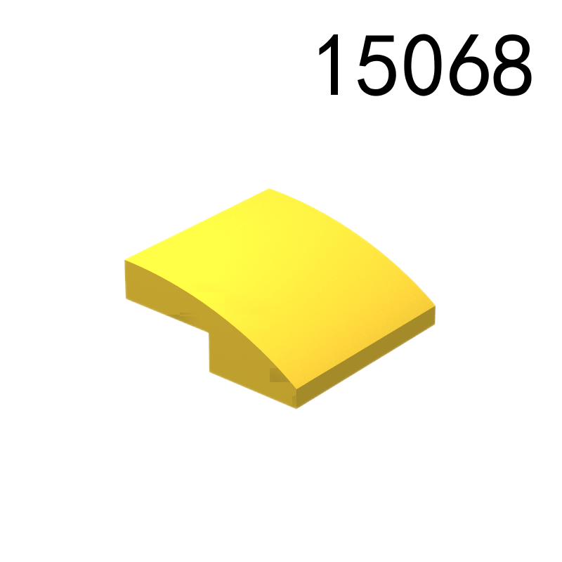 Item No: 15068  Slope, Curved 2 x 2 x 2/3 Alternate Item No: 78565 Chinese Compatible with LEGO