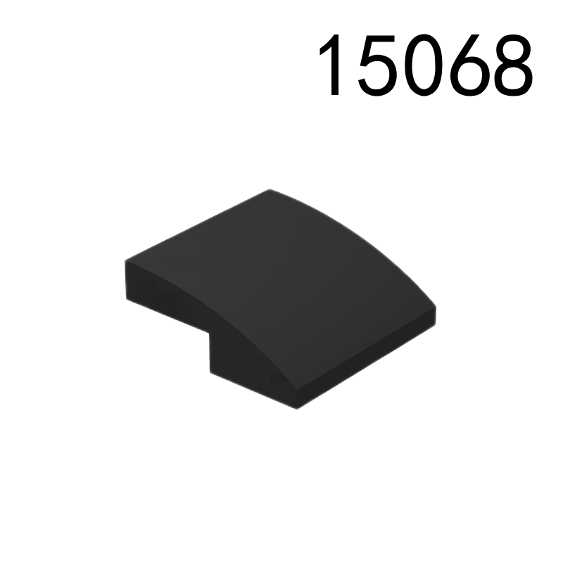 Item No: 15068  Slope, Curved 2 x 2 x 2/3 Alternate Item No: 78565 Chinese Compatible with LEGO