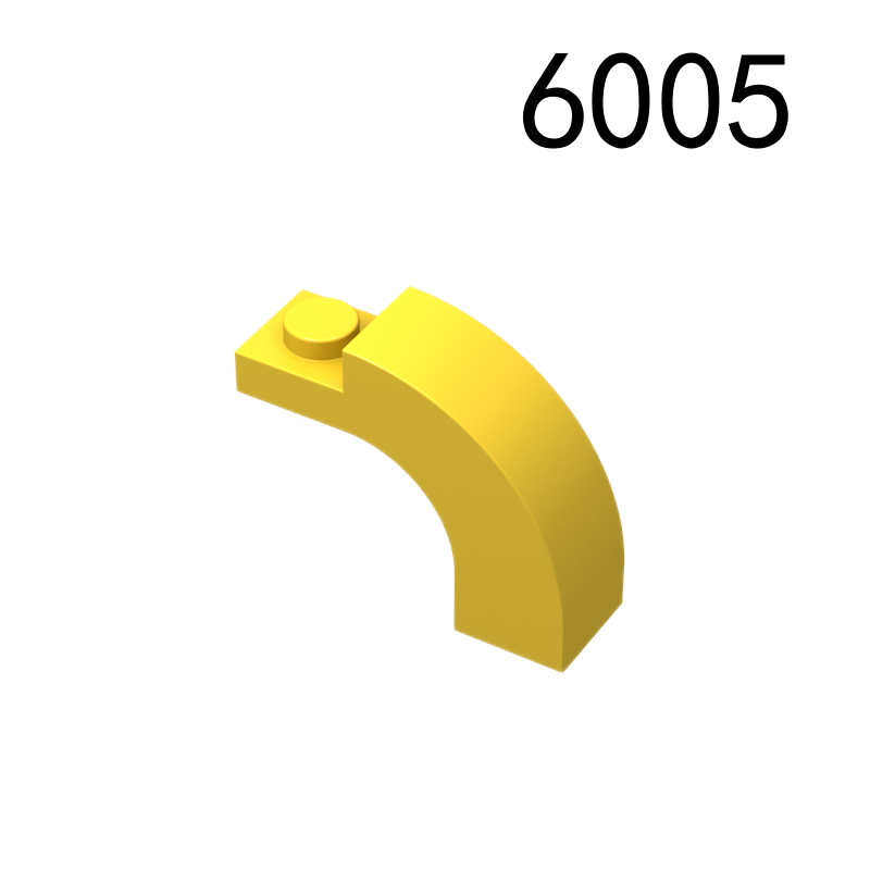 Item No: 6005 Arch 1 x 3 x 2 Curved Top  Alternate Item No: 92903 Chinese Compatible with LEGO