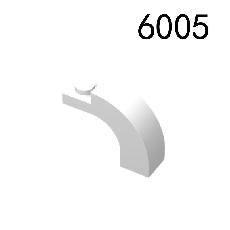 Item No: 6005 Arch 1 x 3 x 2 Curved Top  Alternate Item No: 92903 Chinese Compatible with LEGO