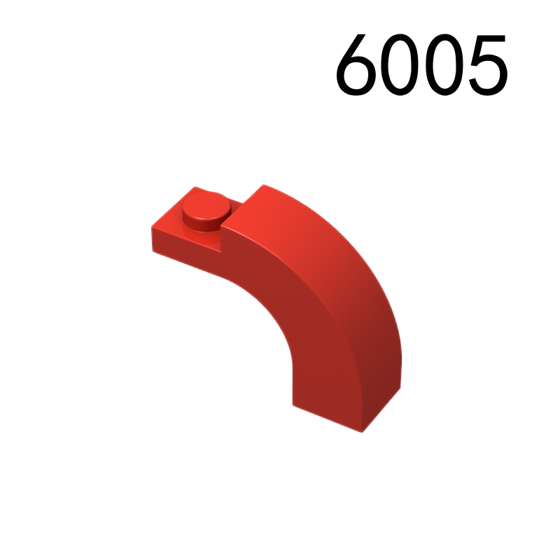 Item No: 6005 Arch 1 x 3 x 2 Curved Top  Alternate Item No: 92903 Chinese Compatible with LEGO