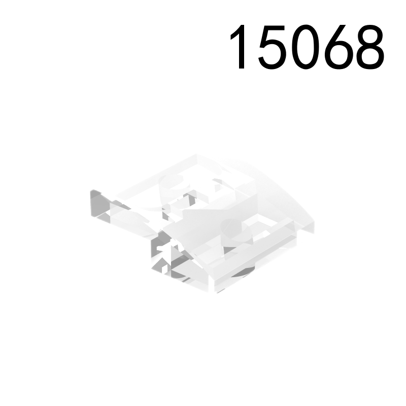 Item No: 15068  Slope, Curved 2 x 2 x 2/3 Alternate Item No: 78565 Chinese Compatible with LEGO