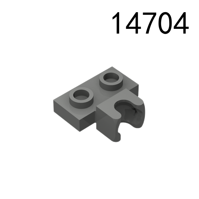 Item No: 14704 Plate, Modified 1 x 2 with Small Tow Ball Socket on Side Chinese Compatible with LEGO