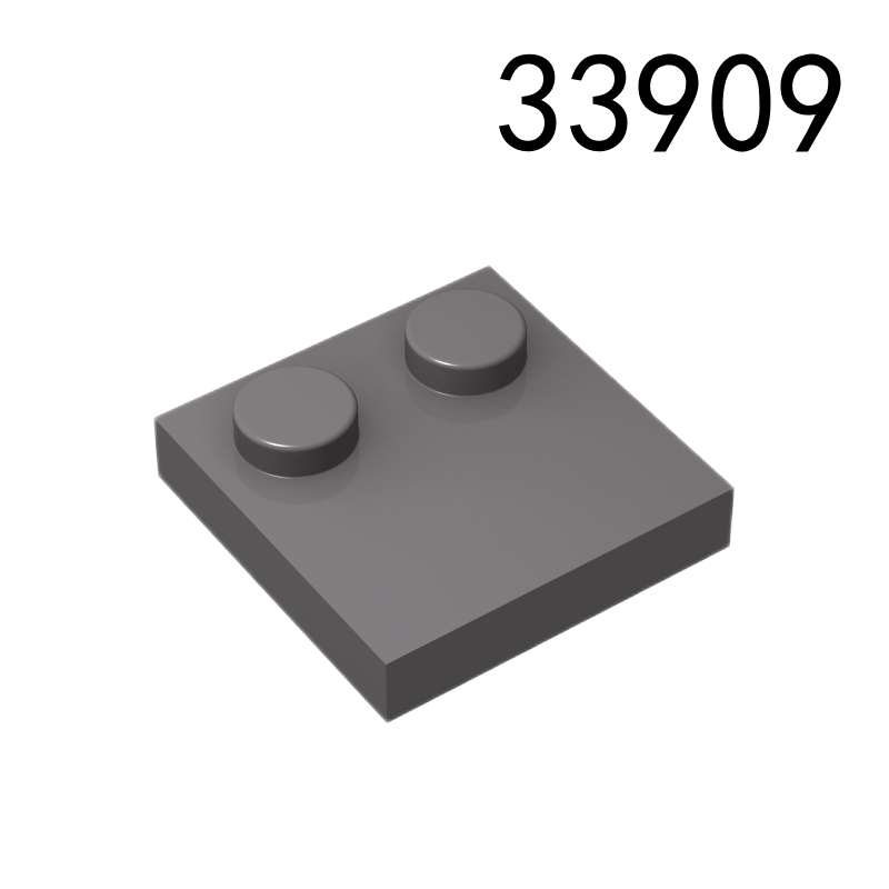 Item No: 33909 Tile, Modified 2 x 2 with Studs on Edge  Alternate Item No: 100767 Chinese Compatible with LEGO