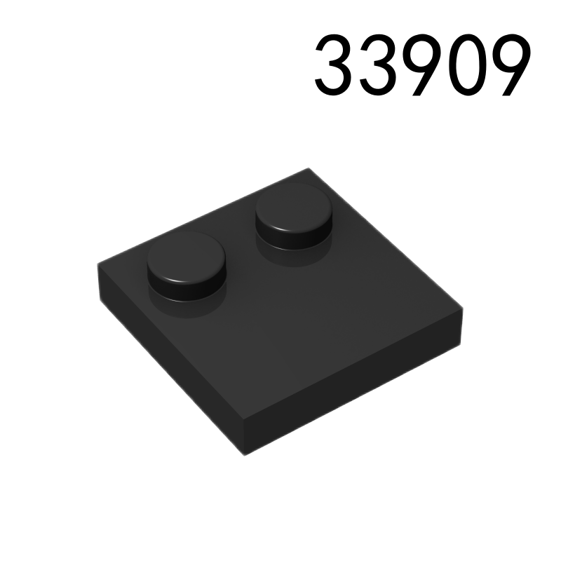 Item No: 33909 Tile, Modified 2 x 2 with Studs on Edge  Alternate Item No: 100767 Chinese Compatible with LEGO