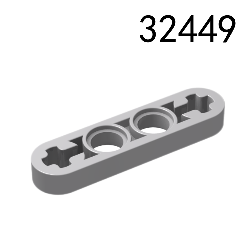 Item No: 32449  Technic, Liftarm Thin 1 x 4 - Axle Holes  Alternate Item No: 63782 Chinese Compatible with LEGO
