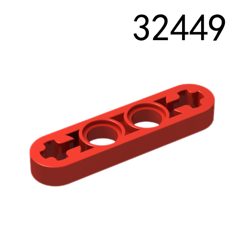 Item No: 32449  Technic, Liftarm Thin 1 x 4 - Axle Holes  Alternate Item No: 63782 Chinese Compatible with LEGO