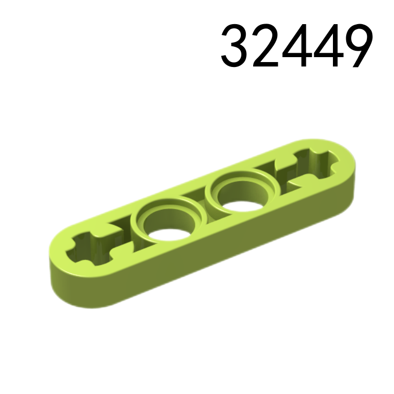 Item No: 32449  Technic, Liftarm Thin 1 x 4 - Axle Holes  Alternate Item No: 63782 Chinese Compatible with LEGO