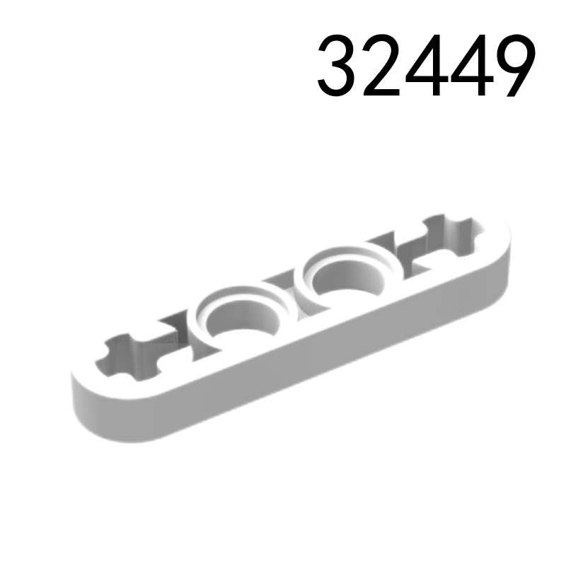 Item No: 32449  Technic, Liftarm Thin 1 x 4 - Axle Holes  Alternate Item No: 63782 Chinese Compatible with LEGO