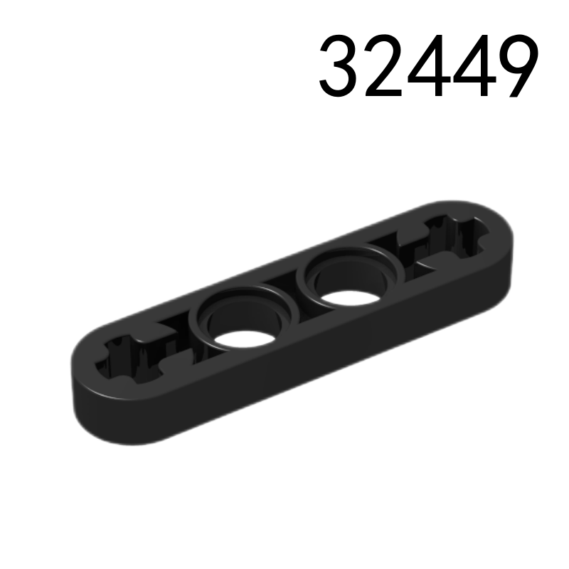 Item No: 32449  Technic, Liftarm Thin 1 x 4 - Axle Holes  Alternate Item No: 63782 Chinese Compatible with LEGO