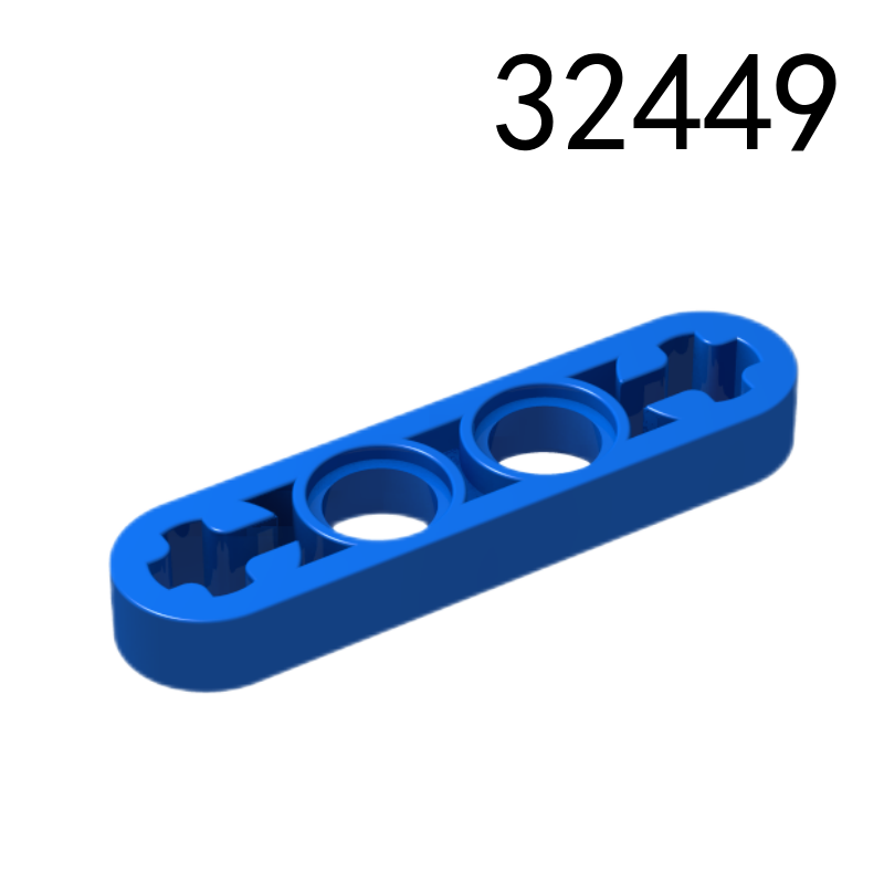 Item No: 32449  Technic, Liftarm Thin 1 x 4 - Axle Holes  Alternate Item No: 63782 Chinese Compatible with LEGO