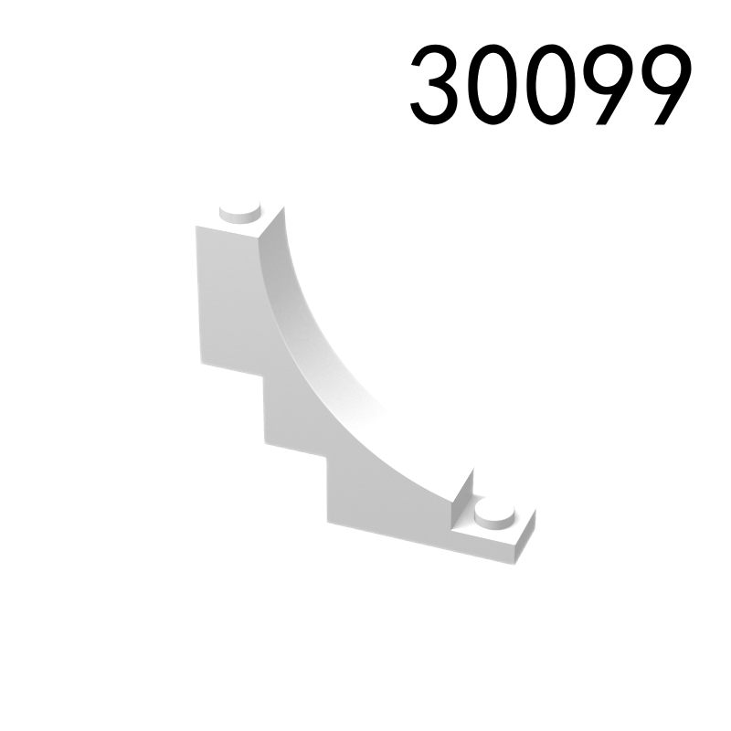 Item No: 30099  Arch 1 x 5 x 4 Inverted  Alternate Item No: 4294 Chinese Compatible with LEGO