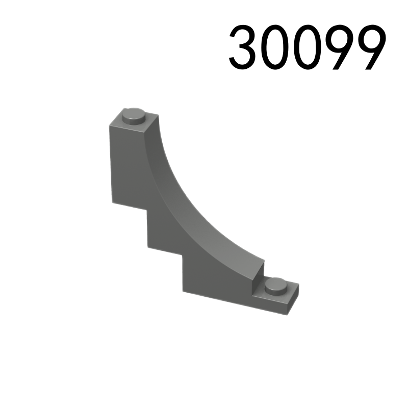 Item No: 30099  Arch 1 x 5 x 4 Inverted  Alternate Item No: 4294 Chinese Compatible with LEGO