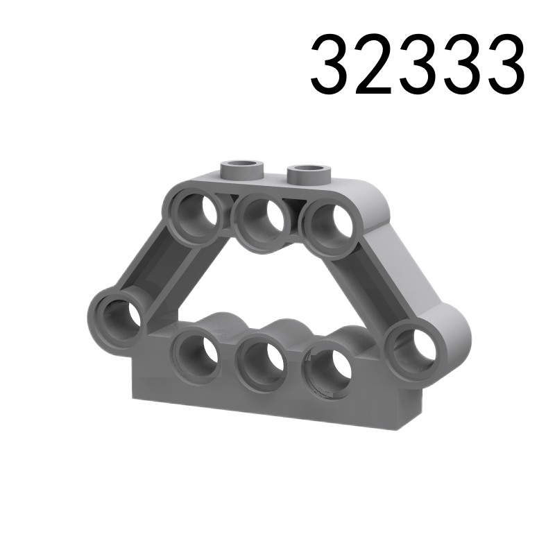 Item No: 32333   Technic, Pin Connector Block 1 x 5 x 3Alternate Item No: 28840 Chinese Compatible with LEGO
