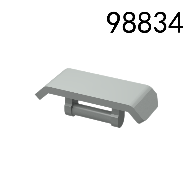 Item No: 98834 Vehicle, Spoiler with Bar Handle   Alternate Item No: 67120 Chinese Compatible with LEGO