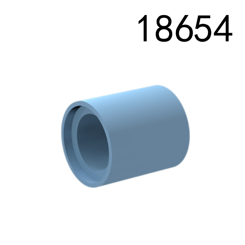 Item No: 18654 Technic, Liftarm Thick 1 x 1 (Spacer)   Alternate Item No: 38882 Chinese Compatible with LEGO