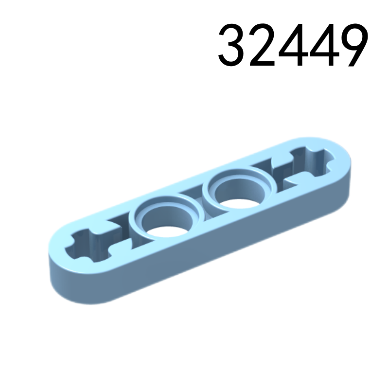 Item No: 32449  Technic, Liftarm Thin 1 x 4 - Axle Holes  Alternate Item No: 63782 Chinese Compatible with LEGO