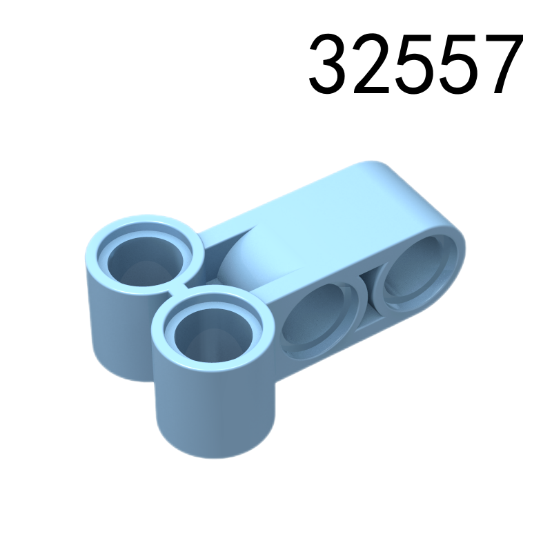 Item No: 32557 Technic, Pin Connector Perpendicular Double 3L Chinese Compatible with LEGO