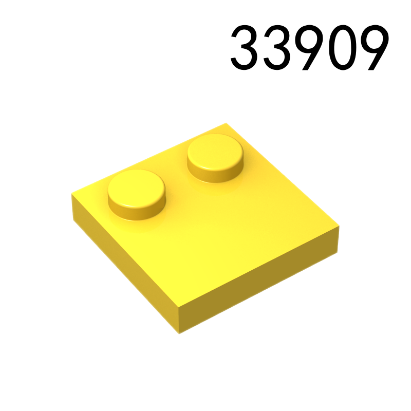 Item No: 33909 Tile, Modified 2 x 2 with Studs on Edge  Alternate Item No: 100767 Chinese Compatible with LEGO